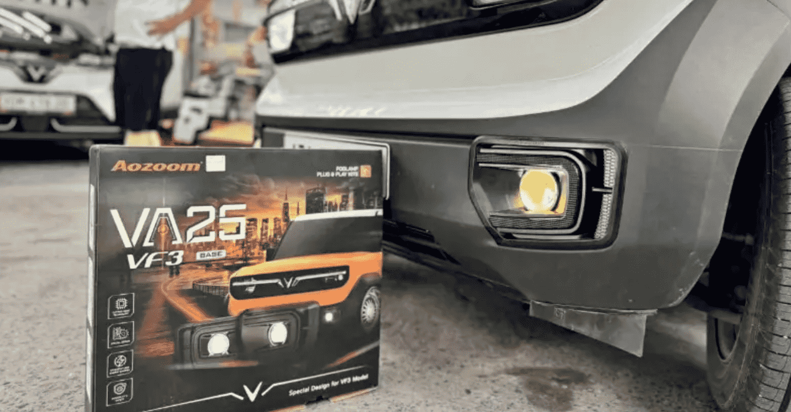 Xevaban.com 214 Giải Phóng là đơn vị chuyên cung cấp đồ chơi vf3, phụ kiện vf3, vf3 accessories, vf3 toys, xevaban, 214 giải phóng, đèn gầm vf3, độ đèn gầm vf3, đèn gầm aozoom va25 vf3.